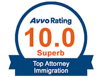 Avvo Rating 10.0 Top Attorney Immigration