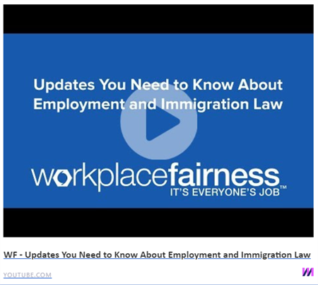 Updates You Need to Know About Employment and Immigration Law