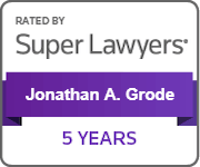 Rated by Super Lawyers Jonathan A. Grode 5 Years