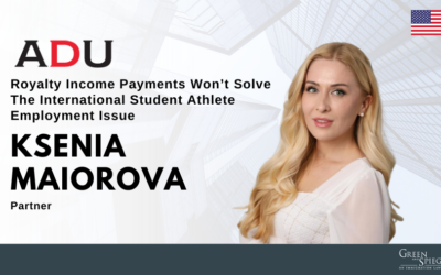 Royalty Income Payments Won’t Solve The International Student Athlete Employment Issue