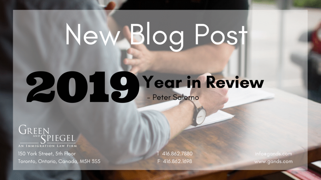 YEAR IN REVIEW: TOP CANADIAN IMMIGRATION UPDATES FROM 2019