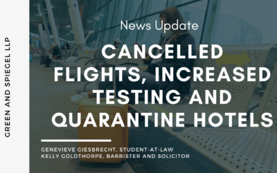 TODAY’S UPDATES: CANCELLED FLIGHTS, INCREASED TESTING AND QUARANTINE HOTELS