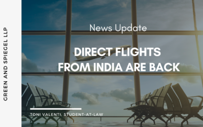 DIRECT FLIGHTS FROM INDIA ARE BACK