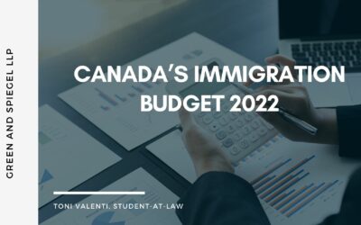 Canada’s Immigration Budget 2022