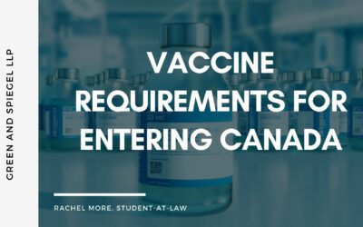 Vaccine Requirements for Entering Canada