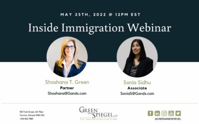 INSIDE IMMIGRATION May 25th, 2022