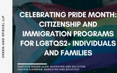 Celebrating Pride Month: Citizenship and Immigration Programs for LGBTQS2 Individuals and Families