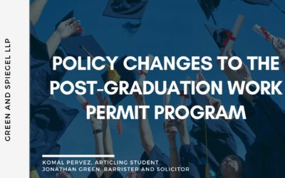 Policy changes to the Post-Graduation Work Permit Program