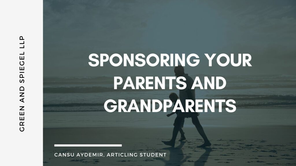 Sponsoring your parents and grandparents