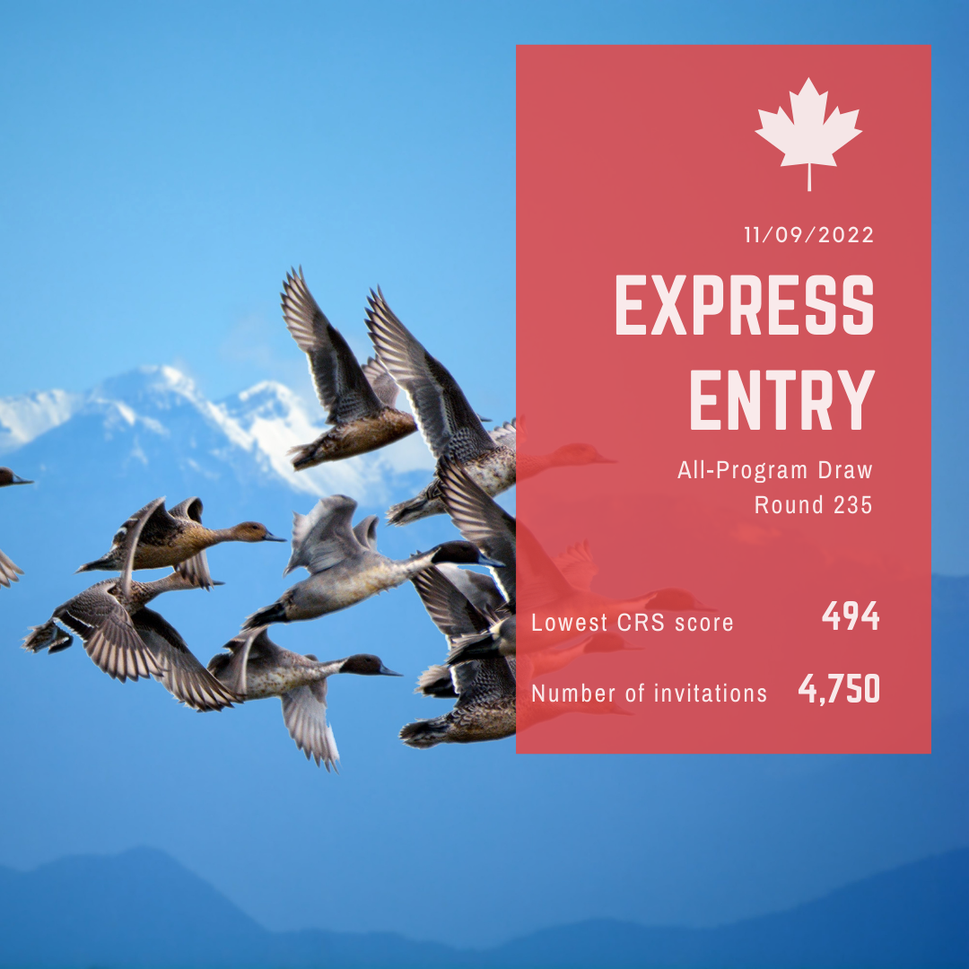 Express Entry Draw 135 - Immigration to Canada