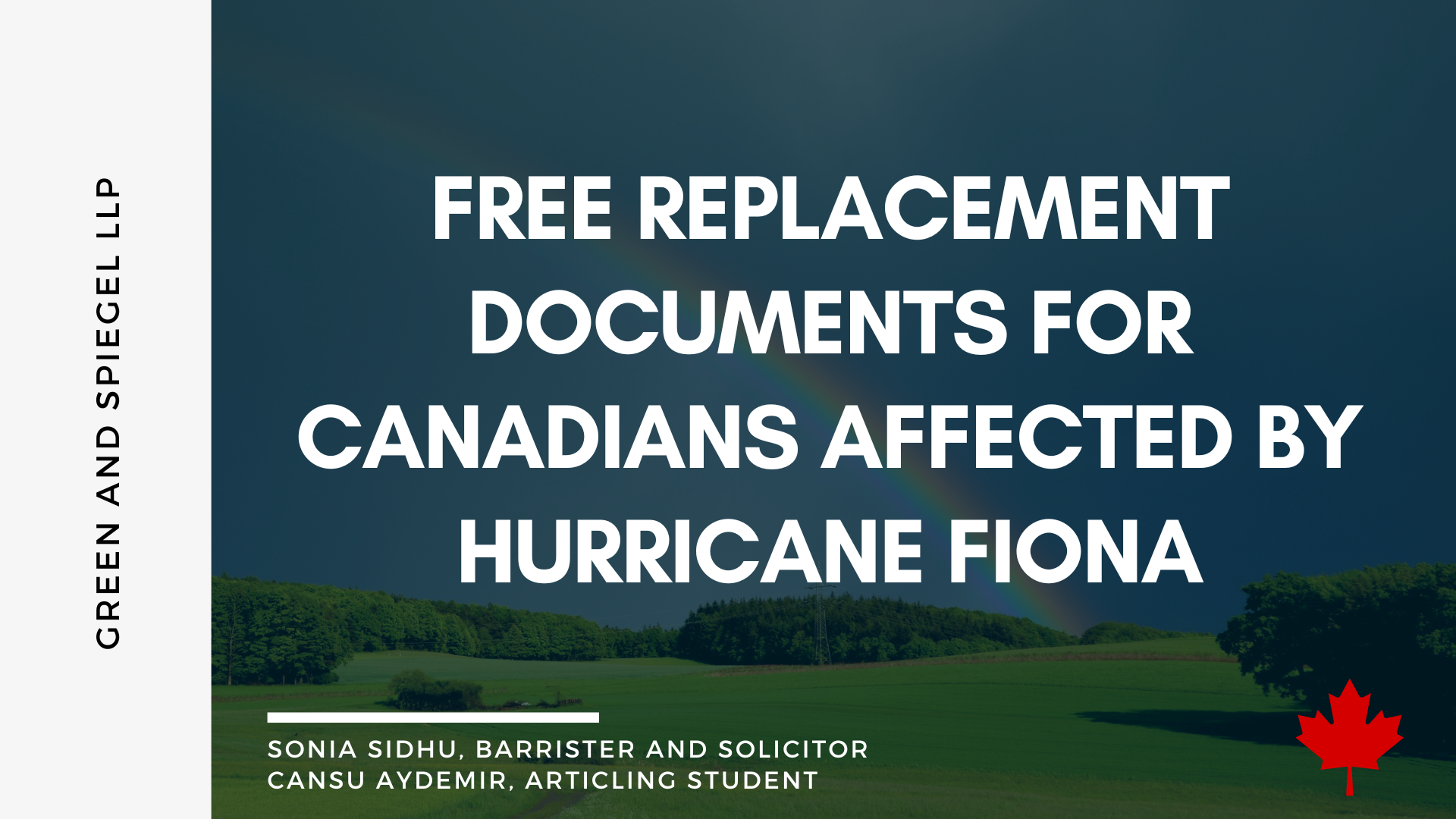  FREE REPLACEMENT DOCUMENTS FOR CANADIANS AFFECTED BY <a href=