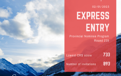 Express Entry #239 – 733 CRS Points – Provincial Nominee Program
