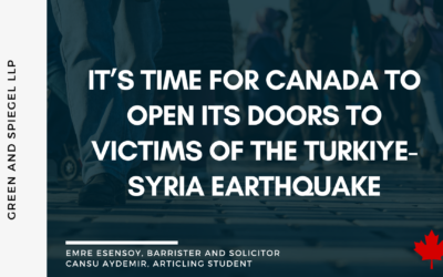 IT’S TIME FOR CANADA TO OPEN ITS DOORS TO VICTIMS OF THE TURKIYE-SYRIA EARTHQUAKE