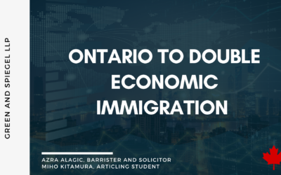 Ontario to Double Economic Immigration