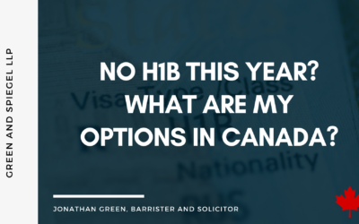 No H1B this year? What Are My Options in Canada?