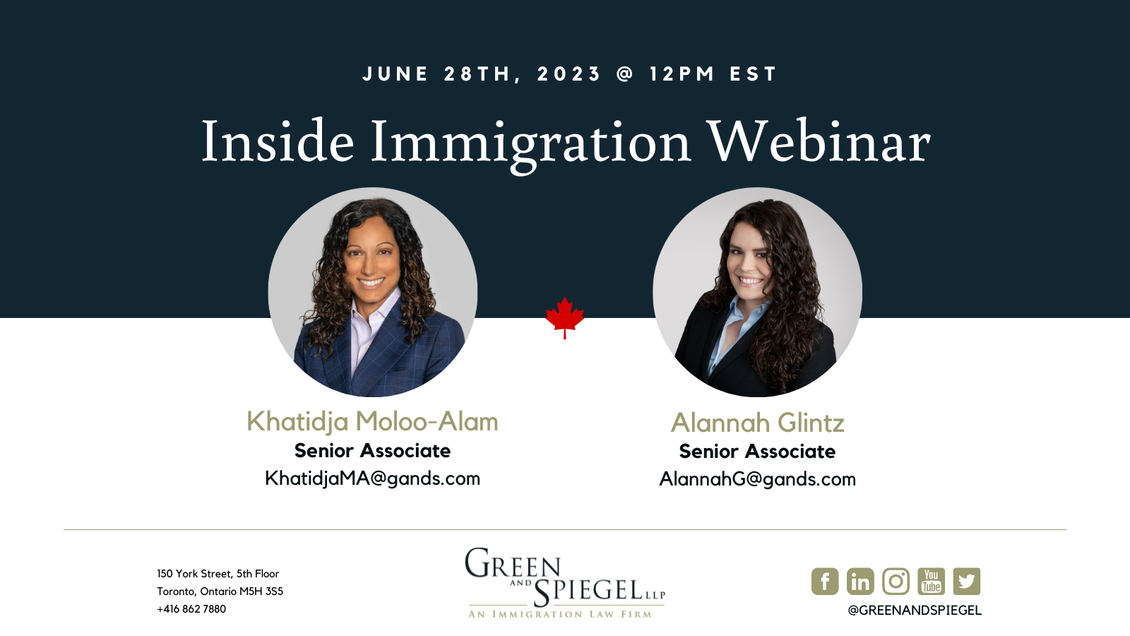 Inside Immigration Webinar Infographic