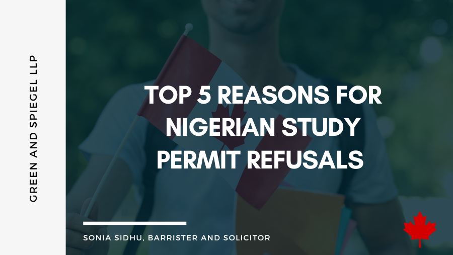 TOP 5 REASONS FOR NIGERIAN STUDY PERMIT REFUSALS