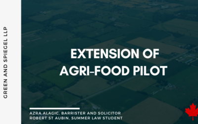 Extension of Agri-food Pilot