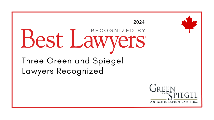 Three Green and Spiegel lawyers included in The Best Lawyers Canada 2024