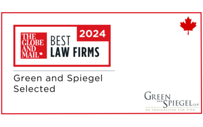 Green and Spiegel Selected as One of Canada’s Best Law Firms for 2024
