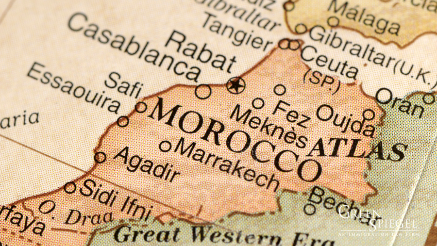 Map of Morocco