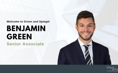 Green and Spiegel Welcomes Senior Associate Benjamin Green