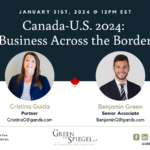 Canada-U.S. 2024: Business Across the Border Webinar Infographic