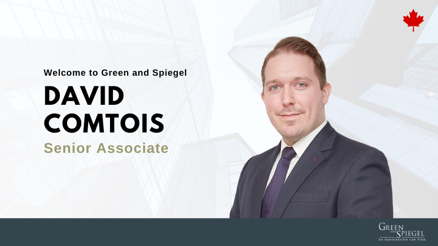 Senior Associate David Comtois