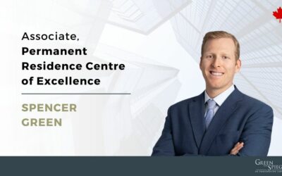 Green and Spiegel Welcomes Spencer Green to the Permanent Residence Centre of Excellence