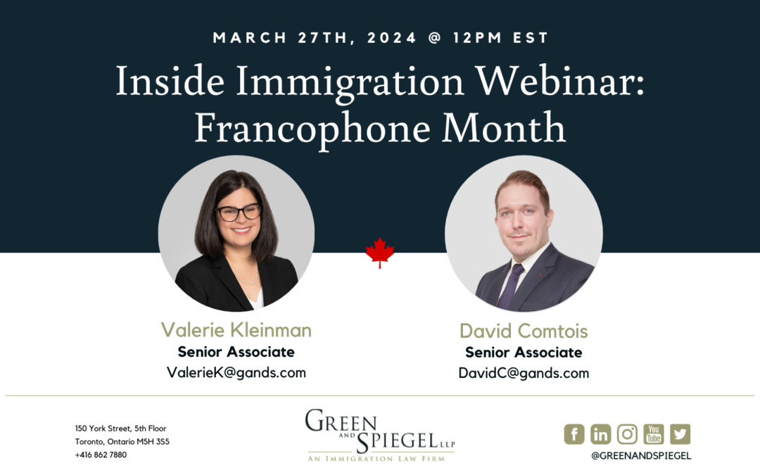 INSIDE IMMIGRATION – March 27th, 2024