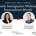 Inside Immigration Webinar: Francophone Month