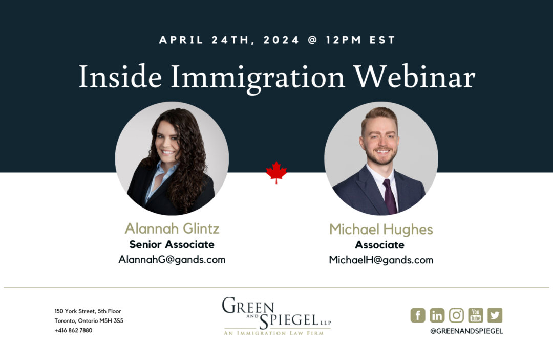 INSIDE IMMIGRATION – APRIL 24th, 2024