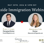 Green and Spiegel Inside Immigration Webinar