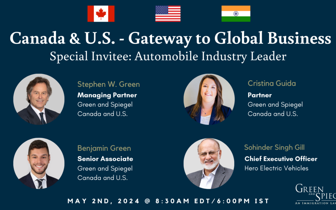 Canada & U.S. – Gateway to Global Business