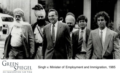 40 Years of Singh: Refugee Rights Day and a Proud Moment in Green and Spiegel’s History