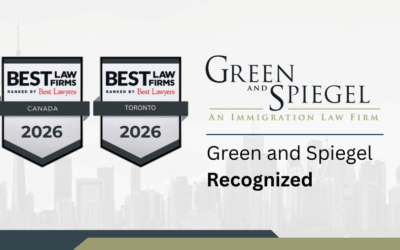 Green and Spiegel LLP Recognized in Best Law Firms® Canada 2026