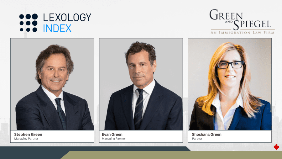 Green and Spiegel Recognized by Lexology Index: Canada 2025